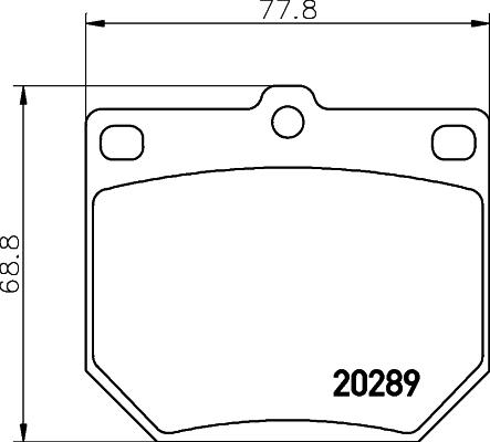 Textar 2028902 - Bremžu uzliku kompl., Disku bremzes autospares.lv