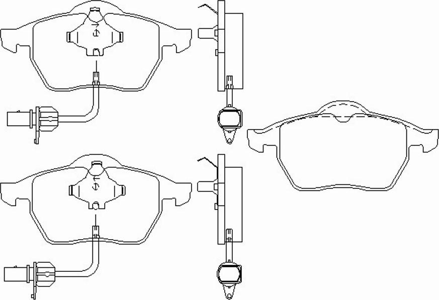 Textar 2193891 - Тормозные колодки, дисковые, комплект www.autospares.lv