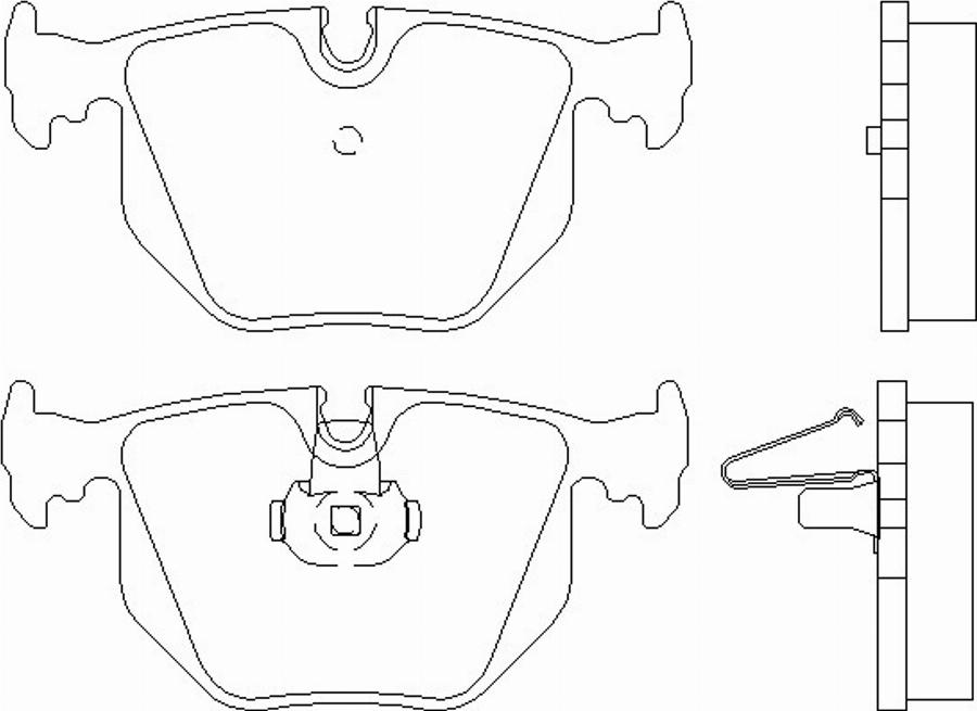 Textar 2148791 - Brake Pad Set, disc brake www.autospares.lv