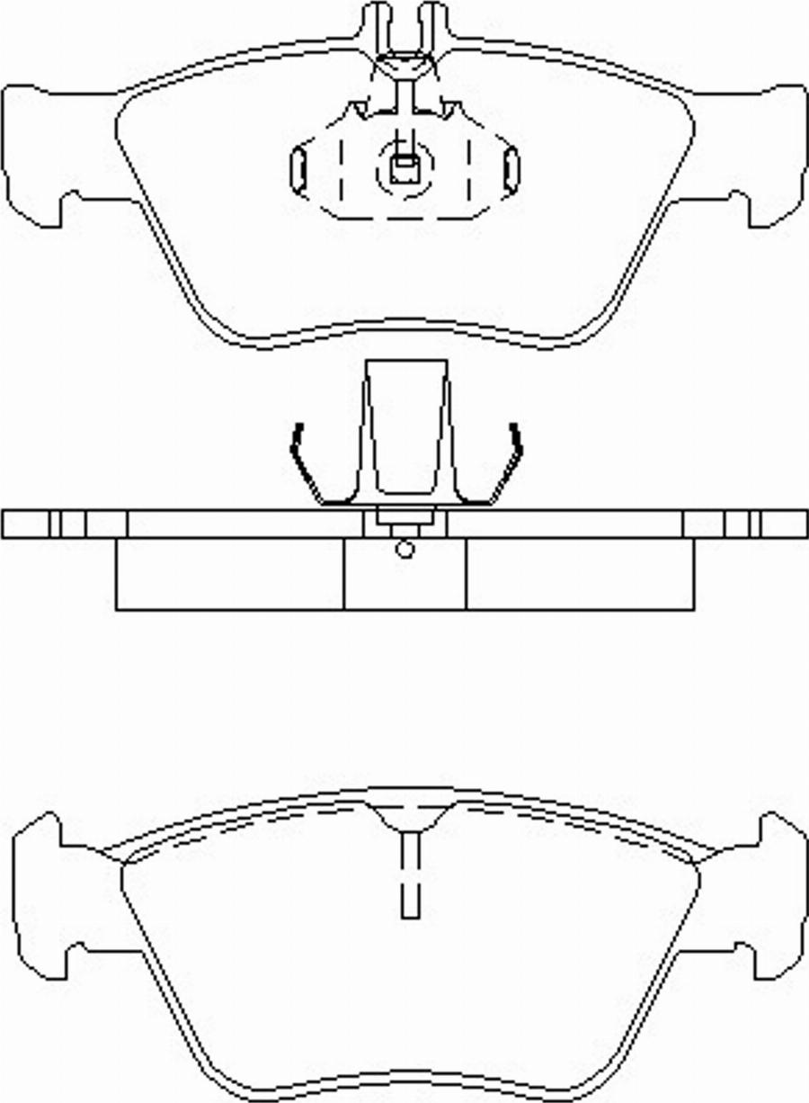 Textar 2166491 - Bremžu uzliku kompl., Disku bremzes www.autospares.lv