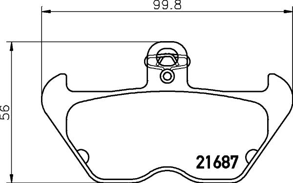 Textar 2168701 - Bremžu uzliku kompl., Disku bremzes www.autospares.lv