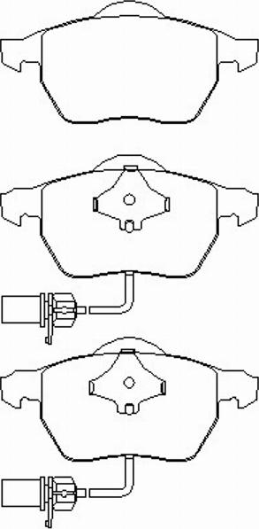 Textar 2301891 - Тормозные колодки, дисковые, комплект www.autospares.lv