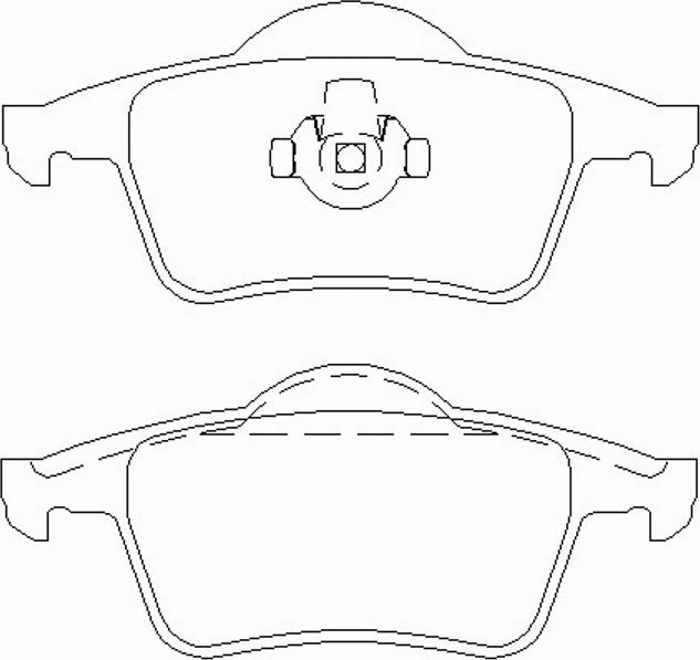 Textar 2307691 - Brake Pad Set, disc brake www.autospares.lv