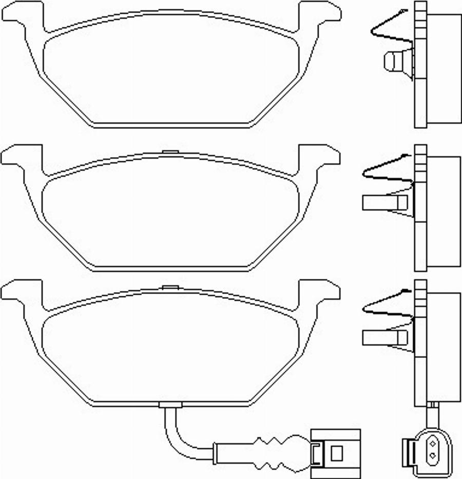 Textar 2313191 - Bremžu uzliku kompl., Disku bremzes www.autospares.lv