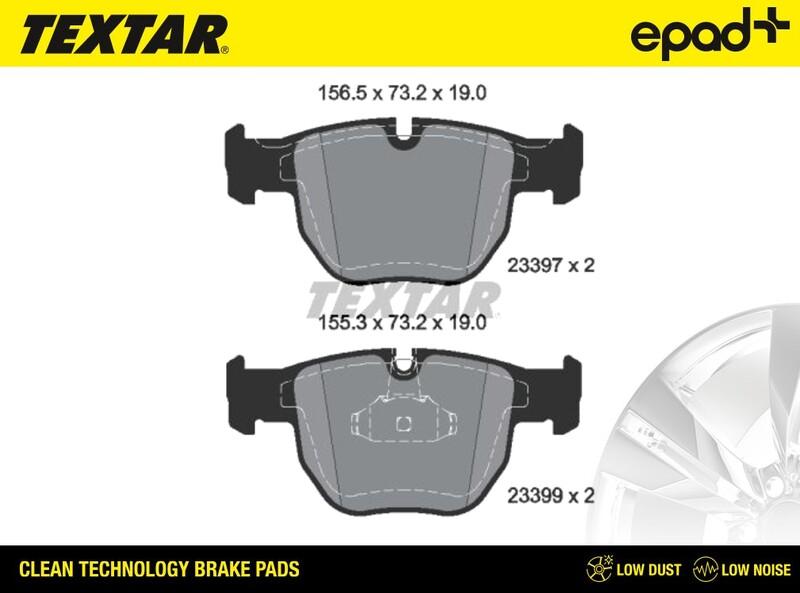 Textar 2339703CP - Brake Pad Set, disc brake www.autospares.lv