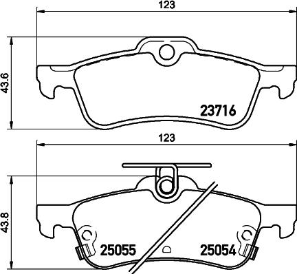 Textar 2371602 - Bremžu uzliku kompl., Disku bremzes www.autospares.lv