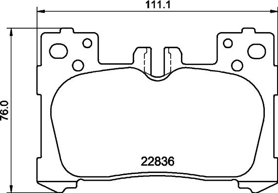 Textar 2283601 - Bremžu uzliku kompl., Disku bremzes www.autospares.lv