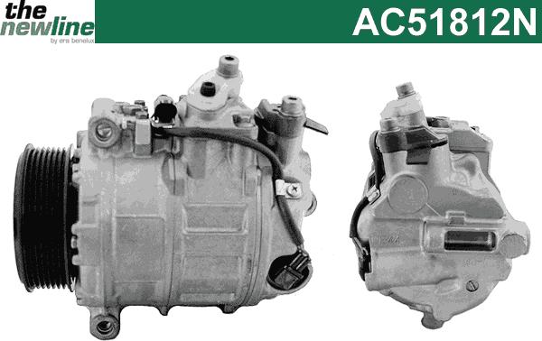 The NewLine AC51812N - Compressor, air conditioning www.autospares.lv