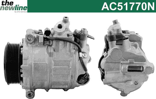 The NewLine AC51770N - Compressor, air conditioning www.autospares.lv