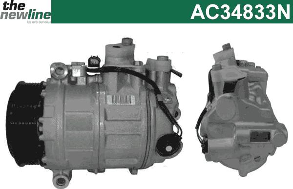 The NewLine AC34833N - Compressor, air conditioning www.autospares.lv