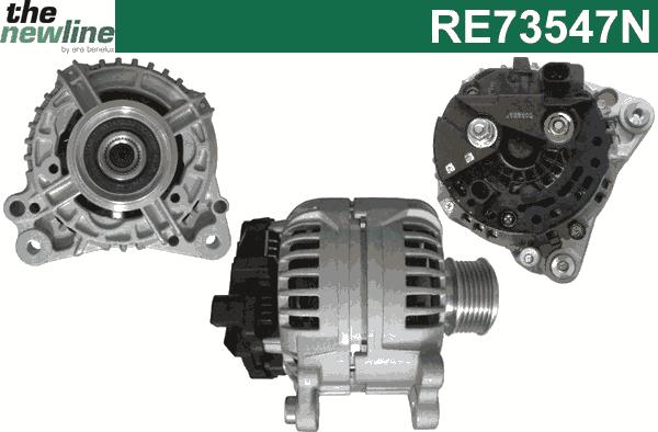 The NewLine RE73547N - Alternator www.autospares.lv