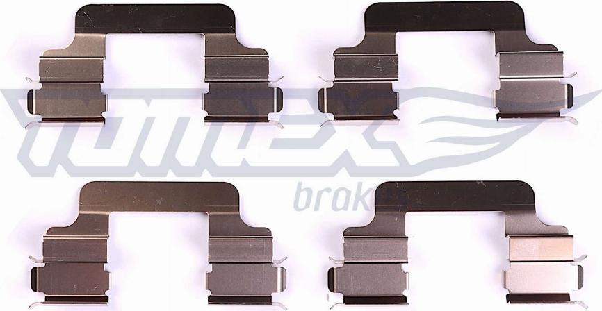 TOMEX brakes TX 44-50 - Accessory Kit for disc brake Pads www.autospares.lv