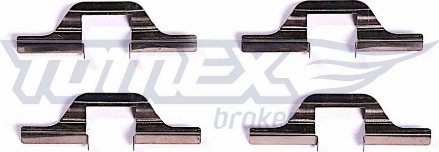 TOMEX brakes TX 44-28 - Accessory Kit for disc brake Pads www.autospares.lv