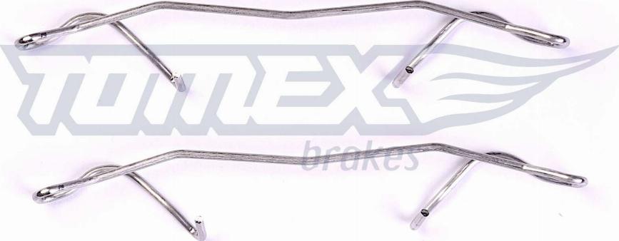 TOMEX brakes TX 43-06 - Accessory Kit for disc brake Pads www.autospares.lv