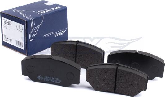 TOMEX brakes TX 10-30 - Bremžu uzliku kompl., Disku bremzes autospares.lv