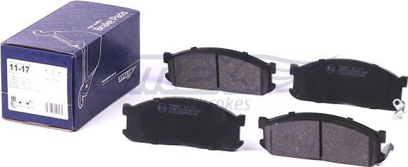 TOMEX brakes TX 11-17 - Bremžu uzliku kompl., Disku bremzes www.autospares.lv