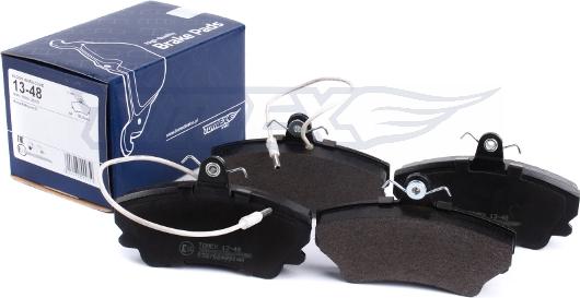 TOMEX brakes TX 13-48 - Bremžu uzliku kompl., Disku bremzes www.autospares.lv