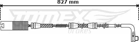 TOMEX brakes TX 30-50 - Indikators, Bremžu uzliku nodilums www.autospares.lv