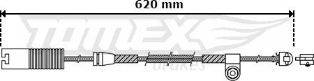 TOMEX brakes TX 30-32 - Indikators, Bremžu uzliku nodilums www.autospares.lv