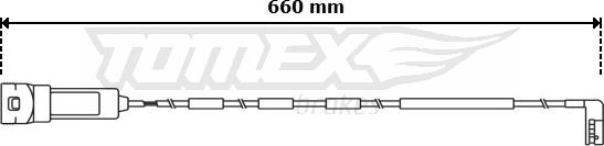 TOMEX brakes TX 31-03 - Indikators, Bremžu uzliku nodilums www.autospares.lv