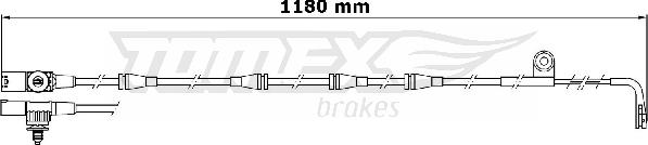 TOMEX brakes TX 31-33 - Indikators, Bremžu uzliku nodilums www.autospares.lv