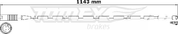 TOMEX brakes TX 31-29 - Indikators, Bremžu uzliku nodilums www.autospares.lv