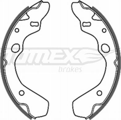 TOMEX brakes TX 20-38 - Bremžu loku komplekts www.autospares.lv