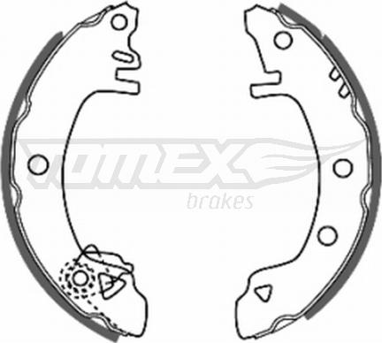 TOMEX brakes TX 20-32 - Bremžu loku komplekts www.autospares.lv