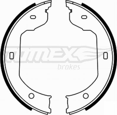 TOMEX brakes TX 21-90 - Bremžu loku komplekts www.autospares.lv