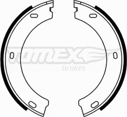 TOMEX brakes TX 21-73 - Bremžu loku komplekts www.autospares.lv