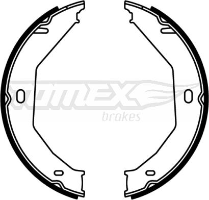 TOMEX brakes TX 22-58 - Bremžu loku komplekts www.autospares.lv