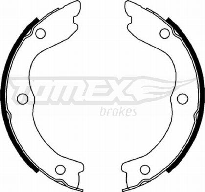 TOMEX brakes TX 22-30 - Bremžu loku komplekts www.autospares.lv