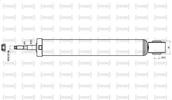 TOOR SG59120 - Amortizators autospares.lv