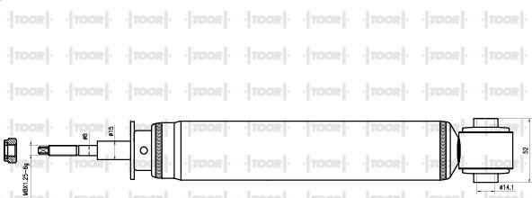 TOOR SG53200 - Amortizators autospares.lv