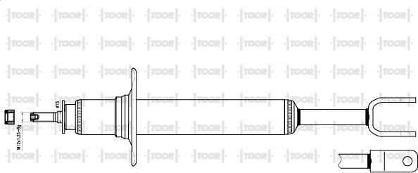 TOOR SG11190 - Amortizators autospares.lv