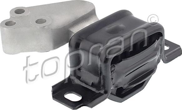 Topran 409 014 - Подушка, опора, подвеска двигателя www.autospares.lv