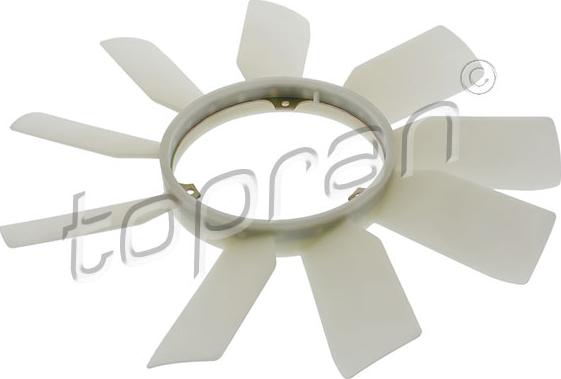 Topran 400 995 - Ventilatora darba rats, Motora dzesēšanas sistēma www.autospares.lv