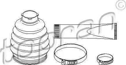 Topran 400 717 - Putekļusargs, Piedziņas vārpsta www.autospares.lv