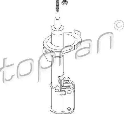 Topran 401989 - Amortizators www.autospares.lv