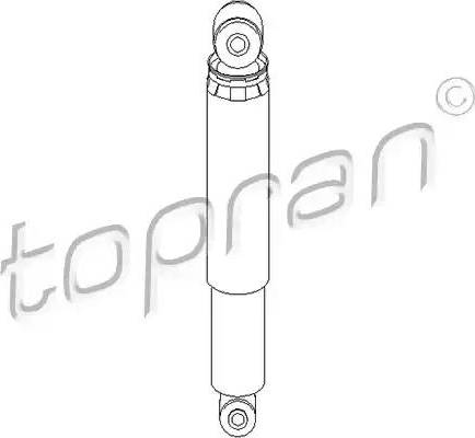 Topran 401 986 - Bearing Bush, stabiliser www.autospares.lv