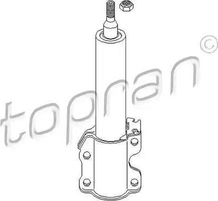 Topran 401 985 - Amortizators www.autospares.lv