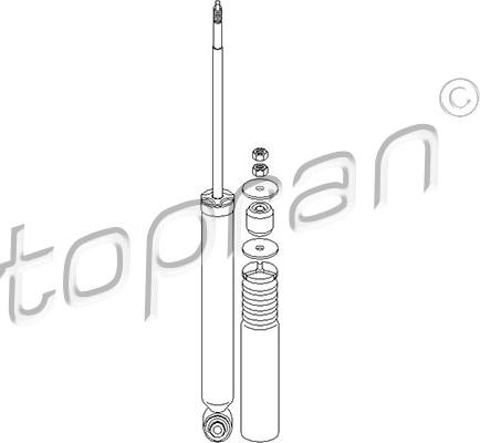 Topran 401 973 - Amortizators autospares.lv