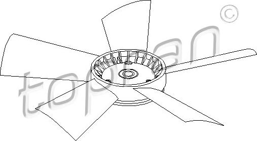 Topran 401 191 - Ventilatora darba rats, Motora dzesēšanas sistēma www.autospares.lv