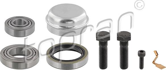 Topran 401 162 - Wheel hub, bearing Kit www.autospares.lv