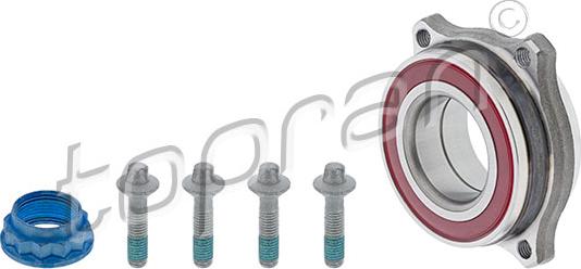 Topran 401 885 - Wheel hub, bearing Kit www.autospares.lv