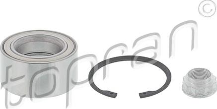 Topran 401 376 - Wheel hub, bearing Kit www.autospares.lv