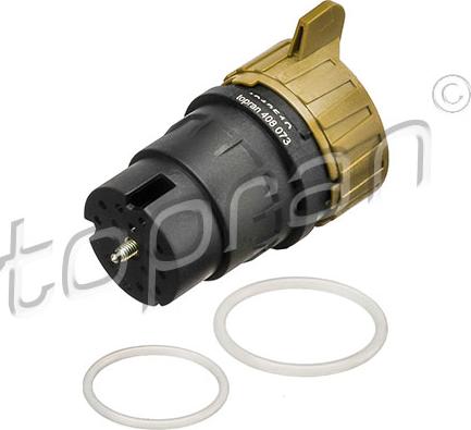 Topran 408 073 - Plug Housing, automatic transmission control unit www.autospares.lv