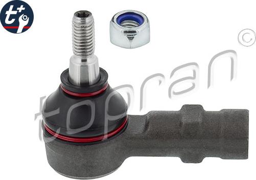 Topran 407 962 - Tie Rod End www.autospares.lv