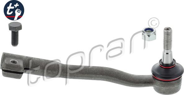 Topran 500 439 - Tie Rod End www.autospares.lv