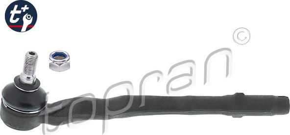 Topran 500 434 - Tie Rod End www.autospares.lv